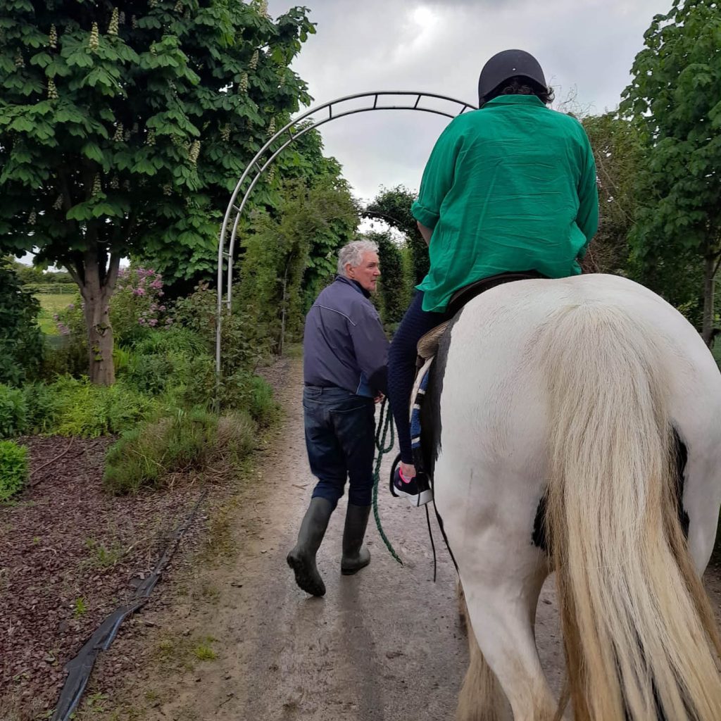 horse-back-riding-equine-therapy Jennifer Doyle is passionate about equine therapy